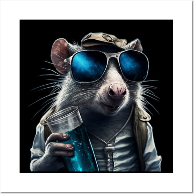 Mysterious rat Wall Art by Kamila's Ideas